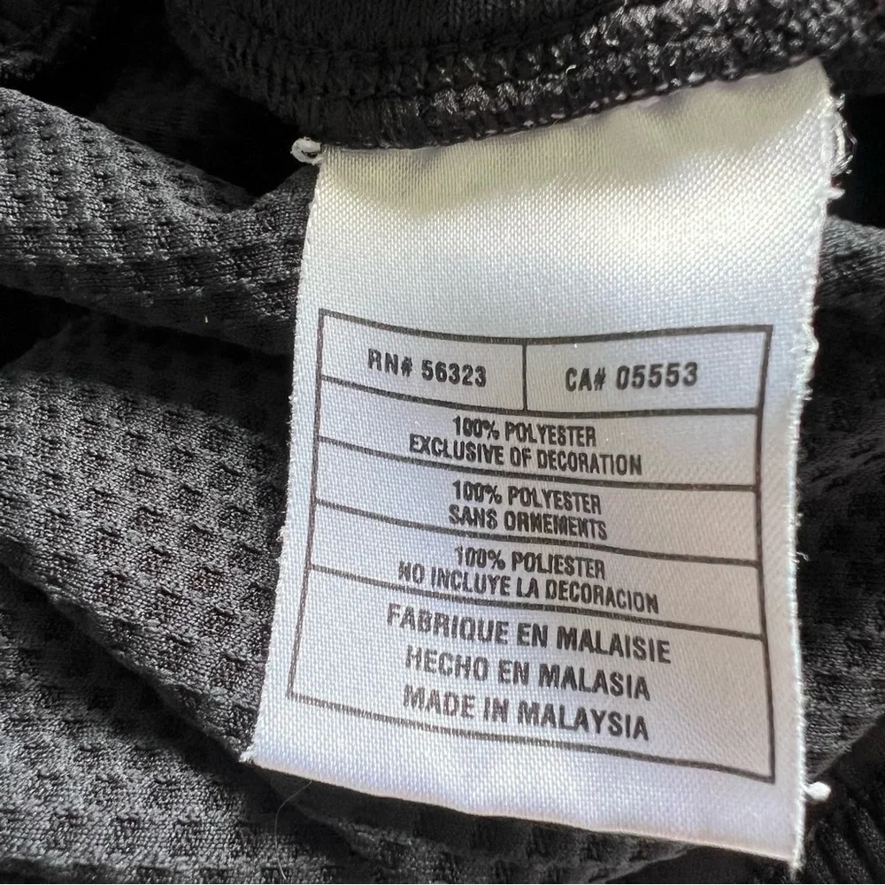 VTG Nike Men's Black Ankle-Zip Joggers
